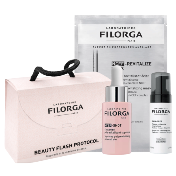 pack filorga ncef shot pack protocolo antiedad