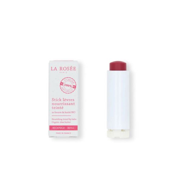 LA ROSEE labial nutritivo con COLOR -RECARGA-