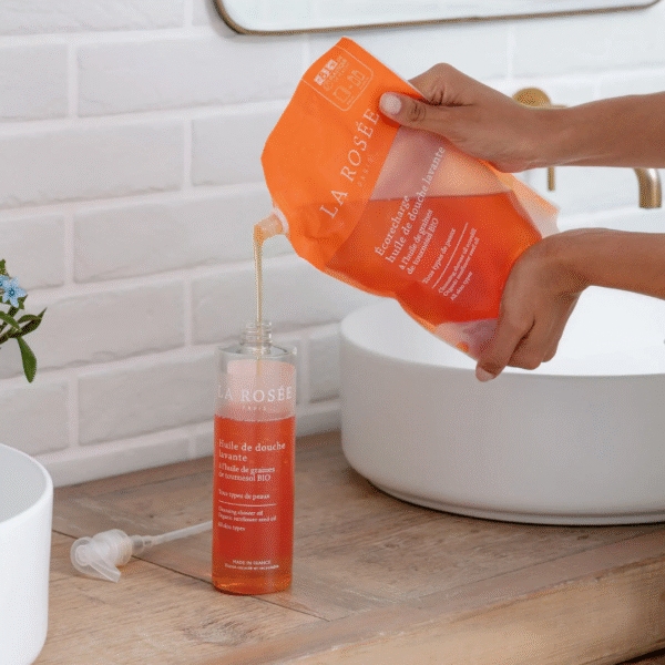 295 LA ROSEE RECARGA aceite de ducha repitalizante 800ml