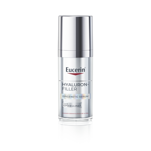 457 Eucerin Hyaluron-Filler Epigenetic Serum Antiedad 30 ml – Regeneración Celular y Luminosidad