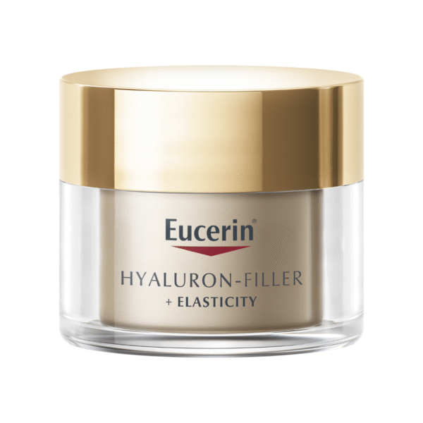 5 Eucerin Hyaluron-Filler + Elasticity Crema de Noche 50 ml – Regenera y Fortalece la Piel Madura