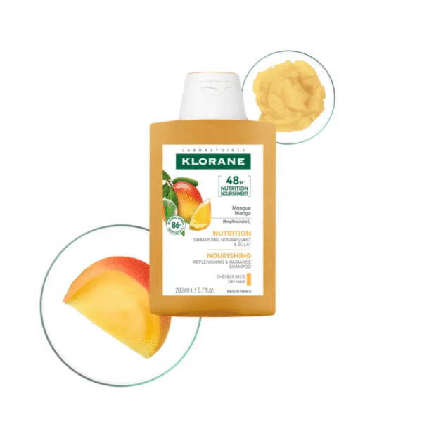 KLORANE Champú al Mango 1 envase 200 ml