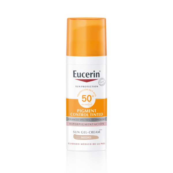 Eucerin Sun Protection Pigment Control Tono Medio SPF50+ 50 ml – Protección y Corrección del Tono