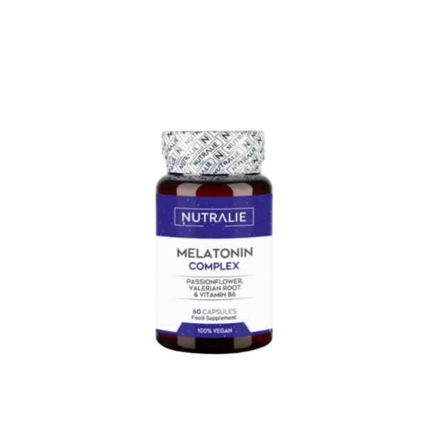 Nutralie Melatonin Complex 60 cápsulas – Sueño y Descanso Profundo
