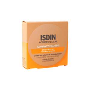 Fotoprotector ISDIN Maquillaje Compacto SPF50+ Medium 10 g – Protección y Tono Natural