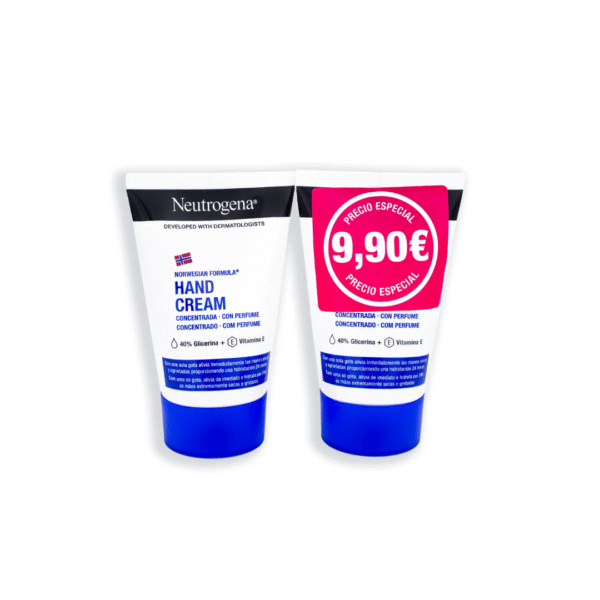18 Neutrogena Crema de Manos con Perfume 50 ml (Duplo) – Cuidado y Suavidad