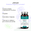 Nutralie Digestive BiProbiotics Complex 60 cápsulas – Salud Digestiva y Microbiota Equilibrada