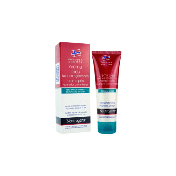 2 Neutrogena Fórmula Noruega Crema Pies Talones Agrietados – Reparación Intensa