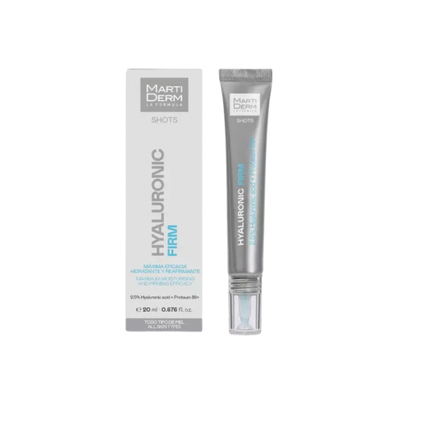 MartiDerm SHOT Hyaluronic Firm 20 ml – Sérum Reafirmante e Hidratante Intensivo
