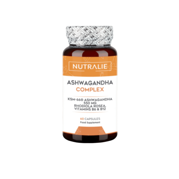 Nutralie Ashwagandha Complex 60 cápsulas – Calma, Energía y Equilibrio Emocional