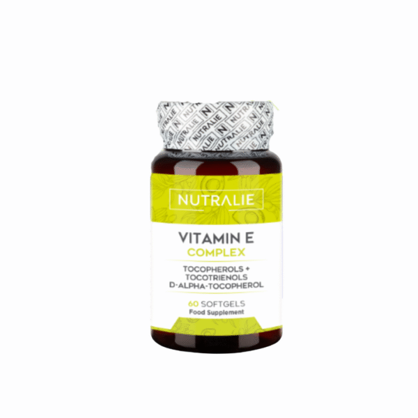 Nutralie Vitamin E Complex 60 cápsulas – Antioxidante Celular Potente
