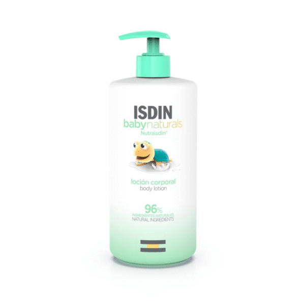 3 ISDIN Baby Naturals Body Loción 750 ml – Hidratación Diaria para Bebés