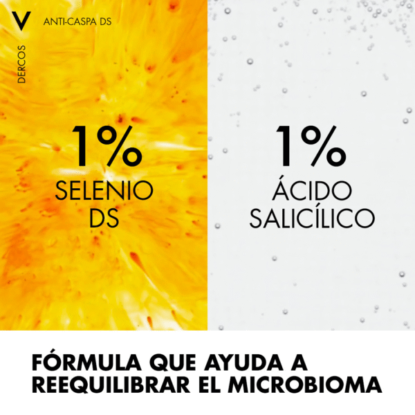 366 Vichy Dercos Champú Anticaspa SECA 200 ml – Limpieza sin resecar Anticaspa