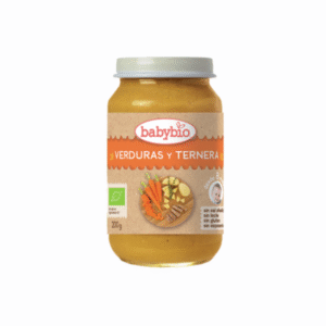 4 Babybio Potito Menú Tradicional Verdura Ternera 200 g – Receta Completa Ecológica
