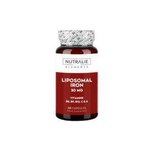 45 Nutralie Liposomal Iron 30 mg 60 cápsulas – Hierro de Alta Absorción