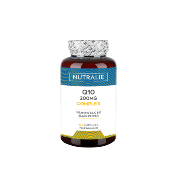 47 Nutralie Q10 Complex 200 mg 120 cápsulas – Energía Celular y Antioxidante Avanzado