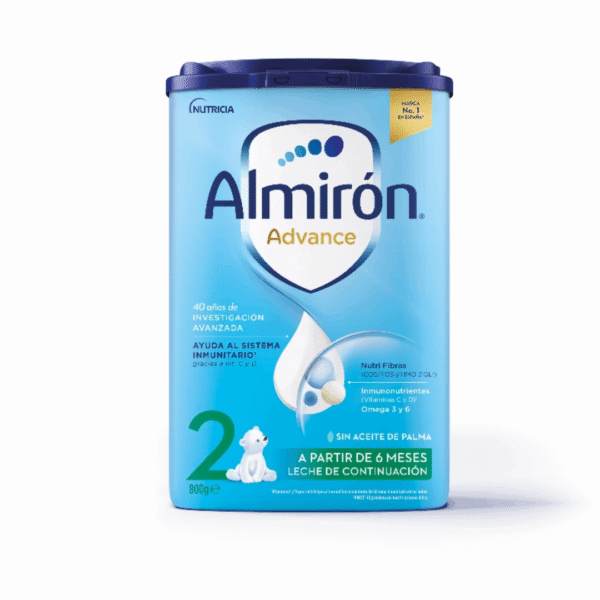 Almirón Advanced 2 800 g – Leche de Continuación +6 Meses