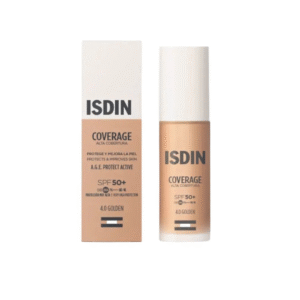 8 ISDIN Coverage 30 g Color 4.0 Golden – Acabado Uniforme y Luminoso