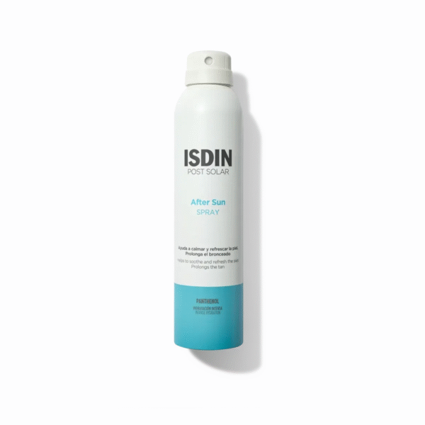 After-Sun ISDIN Spray 200 ml – Hidratación y Alivio Inmediato