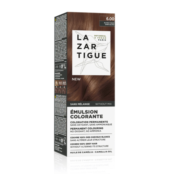 emuls 6 Lazartigue Emulsión Colorante 6.00 – Rubio Oscuro Natural y Luminoso