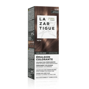 emulsion 5 Lazartigue Emulsión Colorante 5.00 – Castaño Claro Intenso y Natural