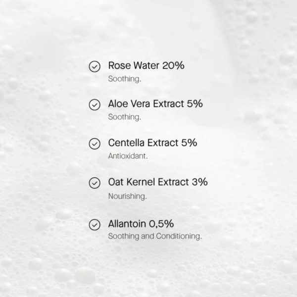 Transparent Lab ROSE CALMING cleanser - Limpiador Facial Suave Calmante pH Neutro 150 ml