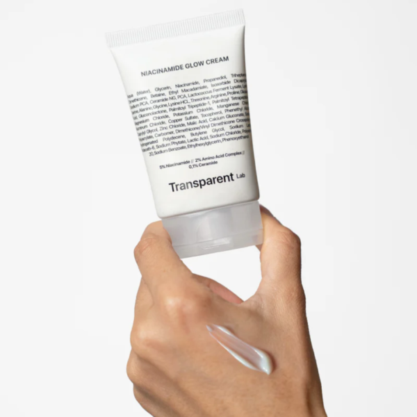 Transparent Lab Niacinamide Glow Cream – Luminosidad, Hidratación y Tono Uniforme 50ml
