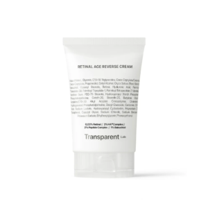 Transparent Lab Retinal Age Reverse Cream – Crema Antiedad Intensiva 50 ml