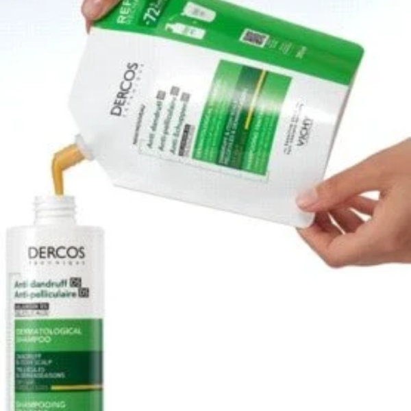 Vichy Dercos Anticaspa DS Cabello Seco Refill 400 ml – Tratamiento Anticaspa