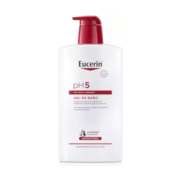 eucerin gel Eucerin pH5 Gel de Baño 1 L – Limpieza Suave Piel Sensible