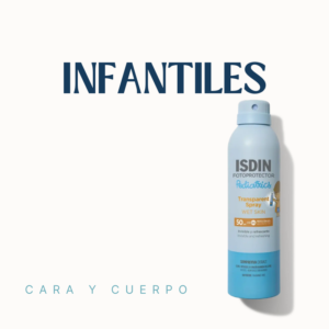 proteccion solar infantil cara y cuerpo