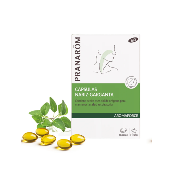 capsulas nariz y garganta para el confort respiratorio