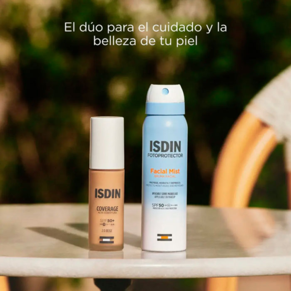 ISDIN Fotoprotector Facial Mist SPF50 Bruma Solar Facial Hidratante 100ml