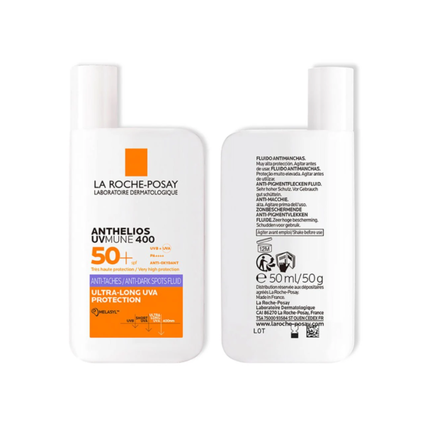 anthelios protector solar antimanchas textura fluida