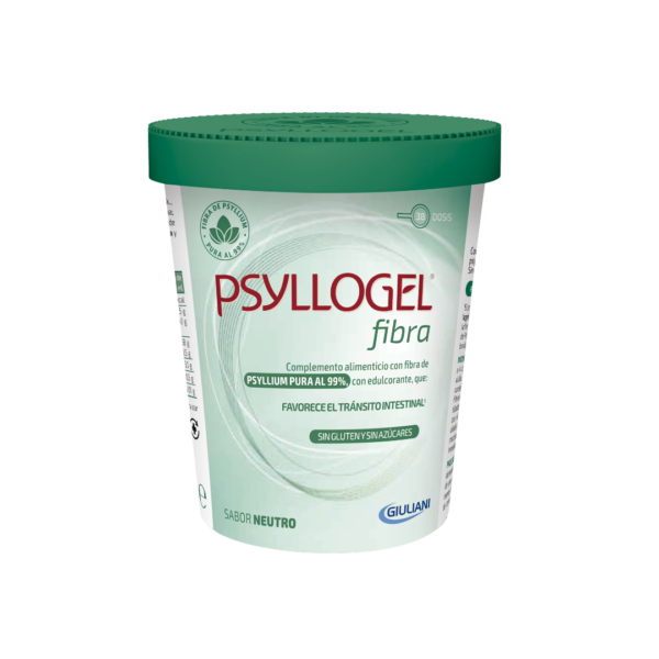 PSYLLOGEL Psyllogel Fibra Bote Neutro 170 g – Fibra soluble para regular el tránsito intestinal
