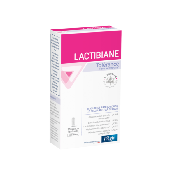 Lactibiane Tolérance PiLeJe 30 cápsulas