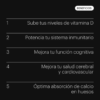 Be Levels Vitamina D3 + K2 - Salud Ósea e Inmunitaria 60 cápsulas