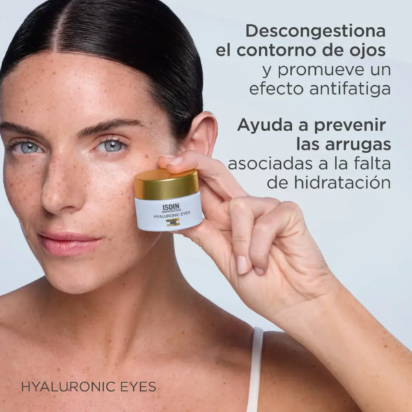 Isdinceutics Hyaluronic Eyes Contorno de Ojos Hidratante Descongestivo 15 g