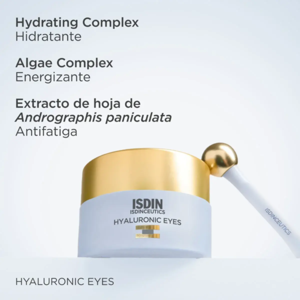 Isdinceutics Hyaluronic Eyes Contorno de Ojos Hidratante Descongestivo 15 g