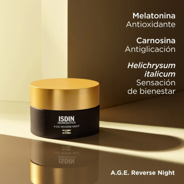 Isdinceutics A.G.E. Reverse Night Crema Antiedad Reparadora Noche 50 g
