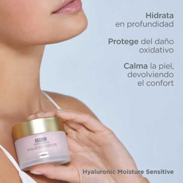 Isdinceutics Hyaluronic Moisture Crema Hidratante Piel Sensible 50 g