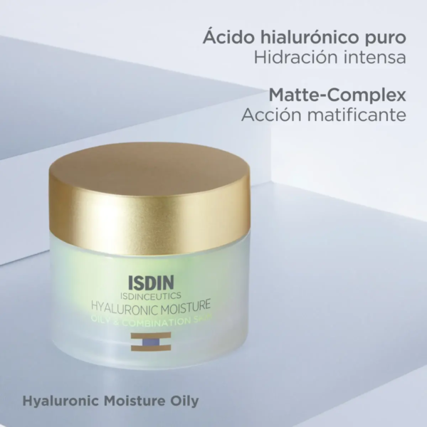 Isdinceutics Hyaluronic Moisture Crema Hidratante Piel Mixta o Grasa 50 g