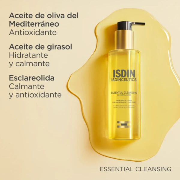 Isdinceutics Essential Cleansing Aceite Limpiador Facial Oil-to-Milk 200 ml