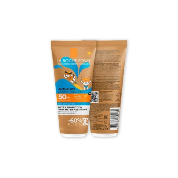 anthelios protector solar niños piel mojada