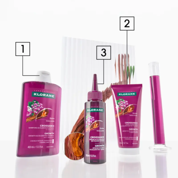 Klorane Champú Acelerador del Crecimiento a la Adenosina 400 ml