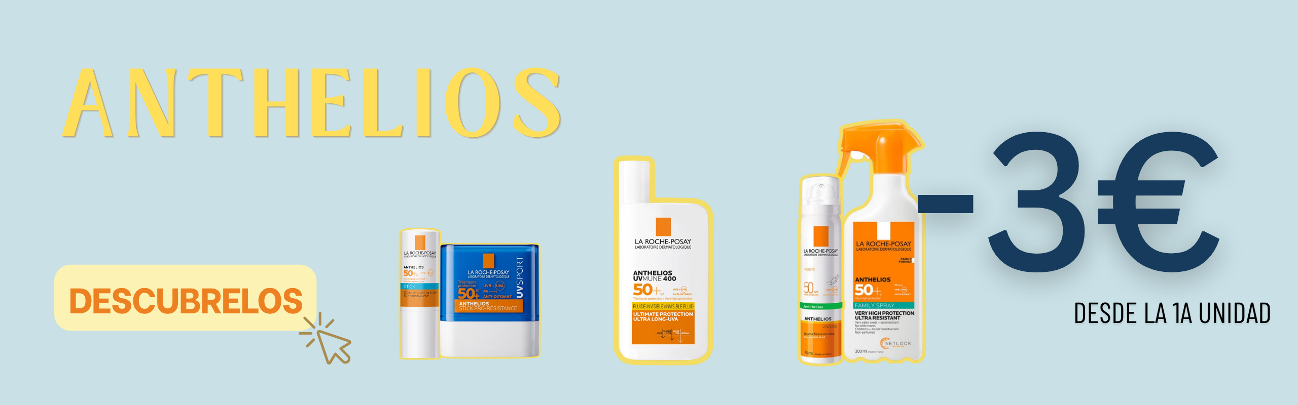 promocion espectacular de anthelios descuento