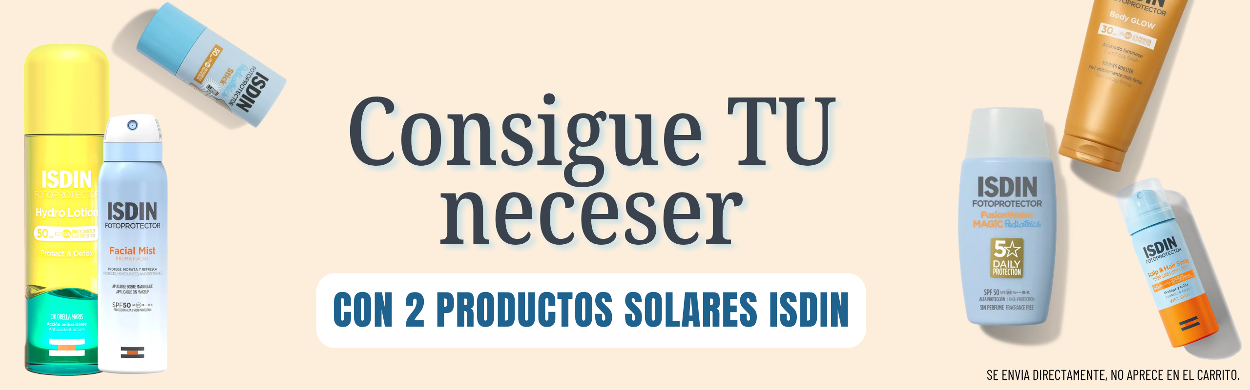regalo exclusivo pr la compra de dos protectores isdin