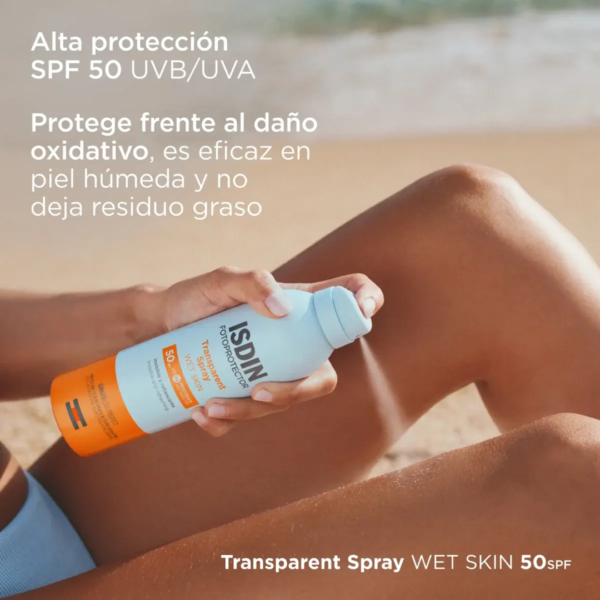 isdin spray transparente