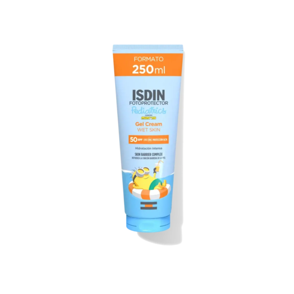 isdin gel cream wet skin pediatrics spf 50