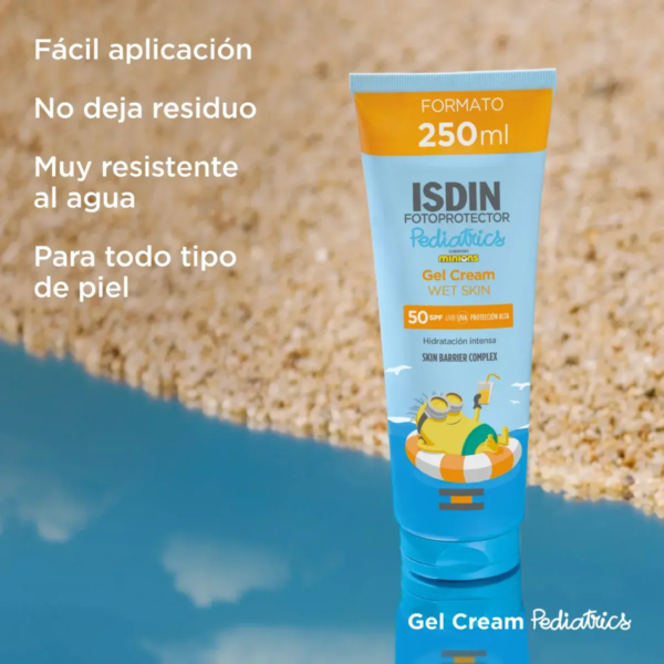 ISDIN Gel Cream Wet Skin Pediatrics SPF 50 250 ml